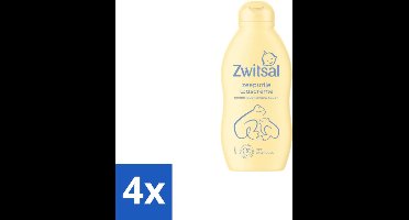 Zwitsal – Wascrème – Zeepvrij – 200 ml - Voordeelverpakking - 4 stuks