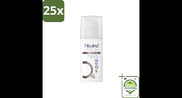 25 x Neutral Face Cream 50 ml - Grootverpakking - Gevoelige Huid - Dagcrème - Hydratatie - Glycerine - Parfumvrij