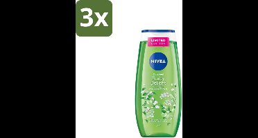 Nivea – Douchegel – Fruity Delight – 250 ml - Bulkverpakking - 3 stuks