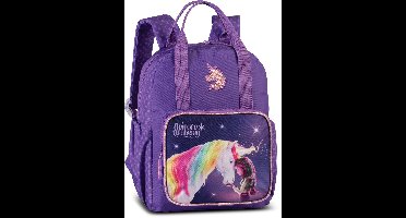 Unicorn Academy Peuterrugzak Sparkle - 31.5 x 24 x 14.5 cm - 9 L - Polyester