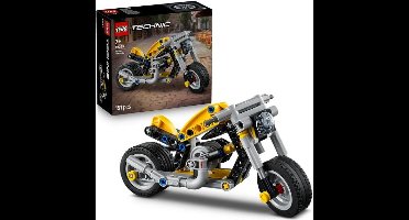 LEGO Technic - Gele Motor Speelgoed voor Kinderen vanaf 7 Jaar - 42225