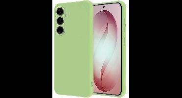 Hoesje - Geschikt voor Samsung Galaxy S26 - Sterk & Shockproof - Hoes Cover - Siliconen Case - Groen