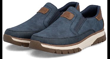 Rieker Heren Slippers Halfschoenen Comfort B9350-15 Blauw