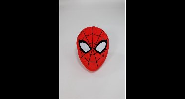 Spiderman Head decoratief kussen, Velvet