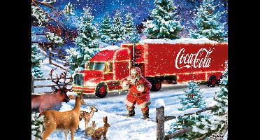Schmidt puzzel Coca Cola kersttruck - 1000 stukjes legpuzzel.
