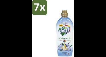 7 x Dreft - Wasverzachter - Gekleurde Was - Blauwe Droom - Anti-Veroudering - 40 Wasbeurten - Wasverzachter - Anti-aging - Kleurbescherming - Wasgoed - Kleding Verzorging
