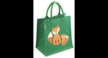 Juten boodschappentas vos