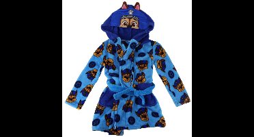Paw Patrol Badjas Kinderen – Chase Ochtendjas met Capuchon Jongens & Meisjes – Fleece