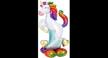 Amscan - Airloonz - Unicorn/Eenhoorn (139cm)
