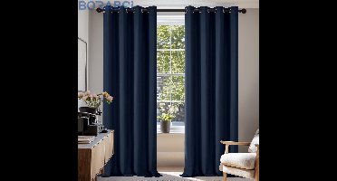 Verduisteringsgordijn - 140 cm breed - 210 cm hoog - Polyester