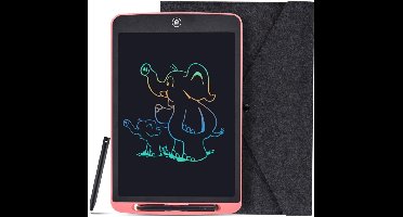 Nexvo®Digitaal Notitieblok - Grafische Tablet Met Tekenpen - Herbruikbare Notitieblok – Roze - ‎3cm x 31cm x 1cm