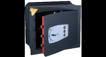 Technomax GOLD GD/6l Kluis - Veiligheidskluis - Robuust en Duurzaam - Blauw - Hoogwaardige Beveiliging - Manganium Staal