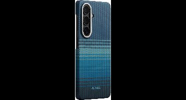 PITAKA Edge Case - Hoesje Geschikt voor Samsung Galaxy S26 Plus - Compatibel met MagSafe - 600D Aramidevezel Back Cover - Ultra Dun - Moonrise