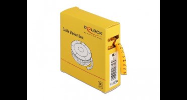 Kabelmarkeringskast, nr. 2, geel, 500 stuks