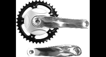 Kgs Crankstel 38t 152 Mm Zwart/zilver