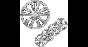 ProPlus Wieldoppen Set - Ø 14 inch - Terra - Zilvergrijs - 4 stuks