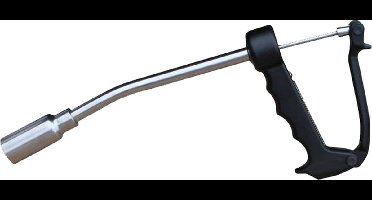 Excellent Inserter- Bolus schieter - Bolus inserter - Inserter RVS 17 mm Uno Lamb/D-Bolus/Leva Bolus - Zilver - 35.5 CM