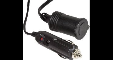 LogiLink CP0112 3m Verlengkabel voor de sigarettenaansteker Geschikt voor Sigarettenaanstekerdoos
