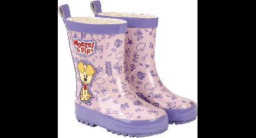 Woezel & Pip regenlaarzen kinderen paars, lila - maat 26/27 Bambolino Toys