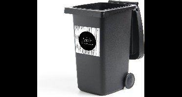 Container sticker Zoon - Quotes - Design - 40x40 cm - Kliko sticker