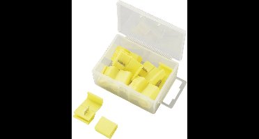 TRU COMPONENTS 566453 878100S15 Snelklemverbinder Flexibel: 0.5-1.5 mm² Massief: 0.5-1.5 mm² Aantal polen: 2 15 stuk(s)