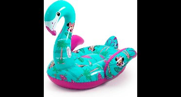 Bestway Opblaasbare Flamingo - Zwembad Speelgoed - met 2 Handvaten - Stevig PVC - Max. 90KG - Minnie Mouse Print - Meerkleurig