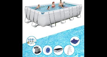 Bestway - Zwembad - Power Steel - Met accessoires - 549x274x122 cm