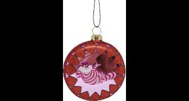 Ornament disney Alice rood glas h10 cmKurt S. Adler
