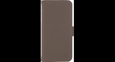 Apple iPhone XS Hoesje - Mobilize - Classic Gelly Wallet Serie - Kunstlederen Bookcase - Taupe - Hoesje Geschikt Voor Apple iPhone XS