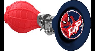 Marvel Fietstoeter Spider-man Jongens 14 Cm Staal Blauw/rood