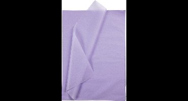 Tissuepapier - Zijdepapier - Crepepapier - Vloeipapier - Paars - Verpakken - Decoreren - Knutselen - 50x70 cm - 14 gram - 10 vellen
