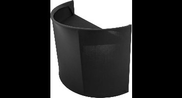 Omnitronic Curved Mobile Event Stand, black - DJ-tafel