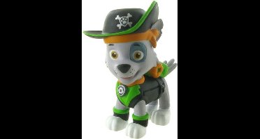 Paw Patrol Pirate Pups Rocky taart topper decoratie 6 cm.