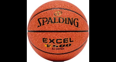 Spalding TF-500 Excel Basketbal Maat 7 - Indoor/Outdoor Composiet Leer