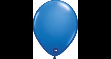 Folat - Folatex ballonnen Metallic Blauw 30 cm 10 stuks
