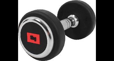 Gorilla Sports Dumbell - Vaste Halter - Gietijzer met Rubber coating - 5 kg