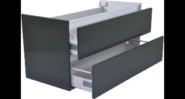 Vision onderkast 100 x 46 cm hoogglans grijs