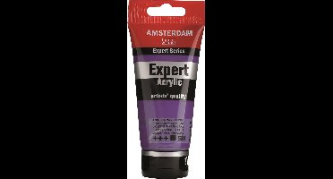 Amsterdam Expert Acrylverf - Blauwe Acrylverf - #581 Permanent Blauwviolet Dekkend - Acrylic Paint - Acrylaatverf – Acrylic Paint – Hobbyverf – Kunstschildersverf - Hobbyverf Blauw - 75ml