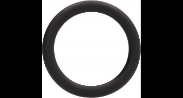 Round Cock Ring - Black - Medium