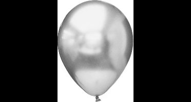 Ballonnen - Zilver - Platinum kwaliteit - 28cm - 12st.**