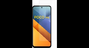 Just in Case screenprotector geschikt voor Xiaomi Poco M6 (4G) - Screenprotector Gehard Glas