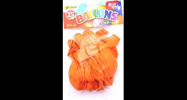 Globos Ballonnen oranje 25 stuks