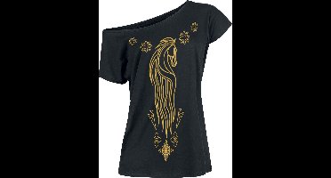 The Lord Of The Rings Rohan Dames T-shirt - zwart - L