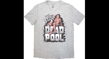 Marvel Deadpool - Plucked Turkey Heren T-shirt - XL - Grijs