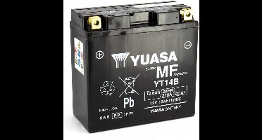 Yuasa SLA-accu voor Aprilia 850 SRV YT14B SLA / 12 V 12,6 Ah nieuw