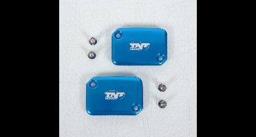 Paire Couvercle maître cylindre TNT pour scooter MBK 50 Nitro 1997 à 2001 Bleu