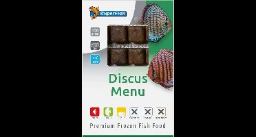 SuperFish Diepvriesvoer Discus Menu 100 gram Diepvries
