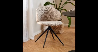 Sohome Draaibare Eetkamerstoel Latria - Beige