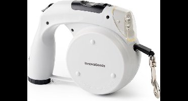 Multifunctionele 6-in-1 Hondenriem - hondenhalsband – Leashic InnovaGoods® - Met LED-Licht, Waterfles & Meer