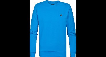 Petrol Industries Heren Sweater - Regular Fit Trui - Ronde Hals - Herentrui - Truien - Herenkleding - Blauw - Maat XXL